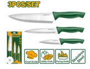 طقم سكاكين مطبخ 3 قطع من جاديفير Jadever - Smart Hack