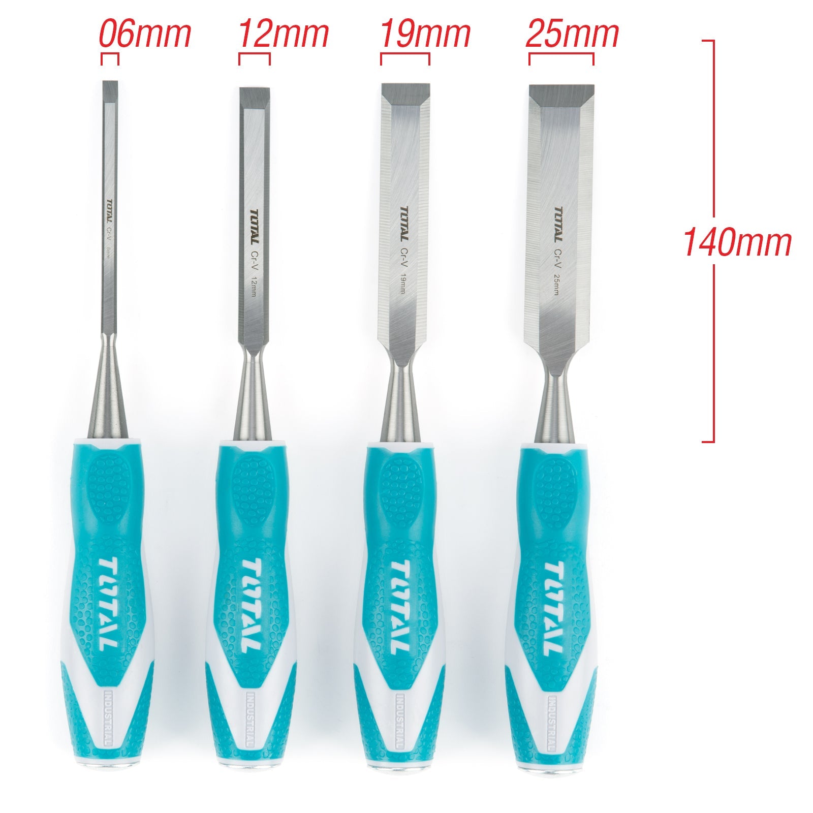 طقم سنسيل نجارين 4 قطع توتال - Smart Hack