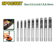 طقم زنبة ثقب الجلد 9 قطع من جاديفر JADEVER - Smart Hack