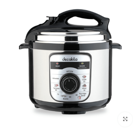 طنجرة ضغط كهربائية سعة 5 لتر 900 واط من ديكاكيل Decakila - Smart Hack