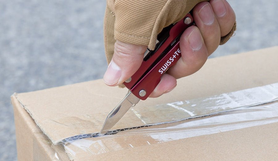 زرادية متعددة 8 احمر Swiss Tech / 8 - IN - 1 MINI MULTI TOOL - Smart Hack