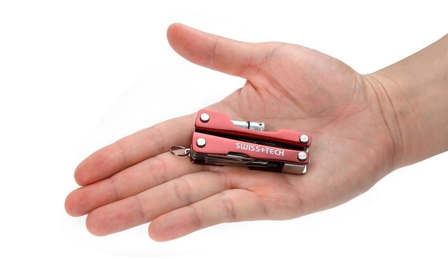 زرادية متعددة 8 احمر Swiss Tech / 8 - IN - 1 MINI MULTI TOOL - Smart Hack