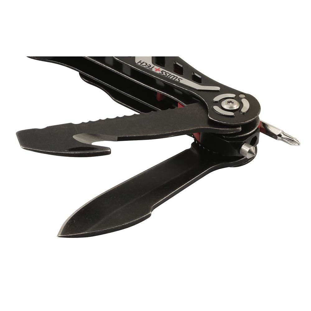 زرادية متعددة الوظائف 12 في 1 – Swiss+Tech ST021005 | Swiss+Tech 12 - in - 1 Multi - Pliers ST021005 - Smart Hack